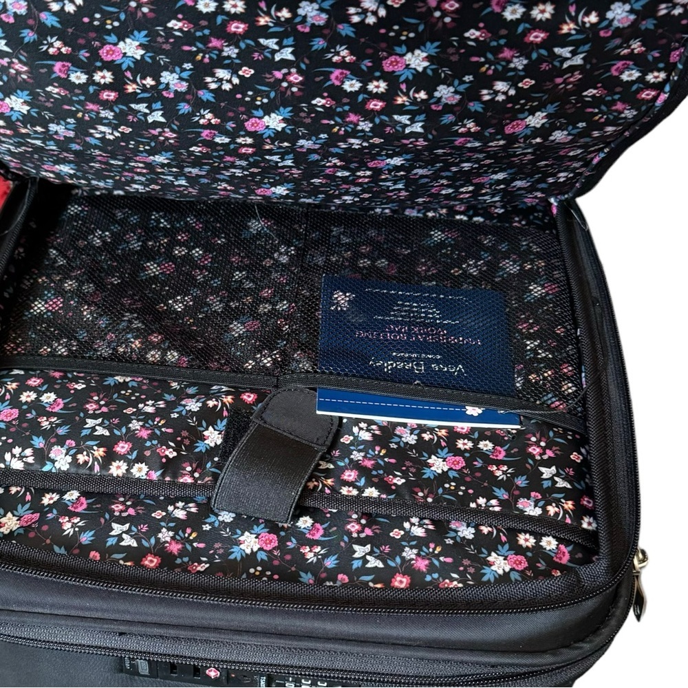 Vera Bradley Underseat Rolling Work Bag Traditional Luggage - Picture 7 of 12